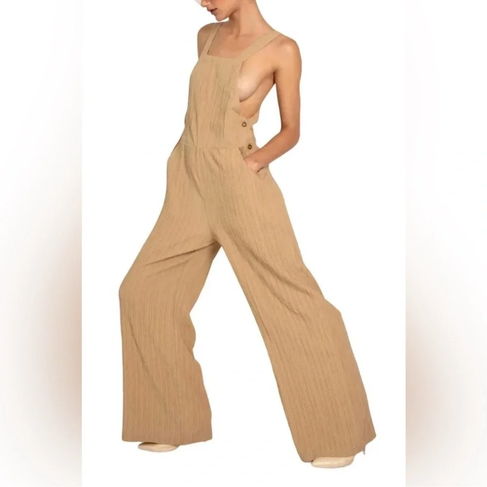 The Range Ripple Gauze Overalls $350 New!